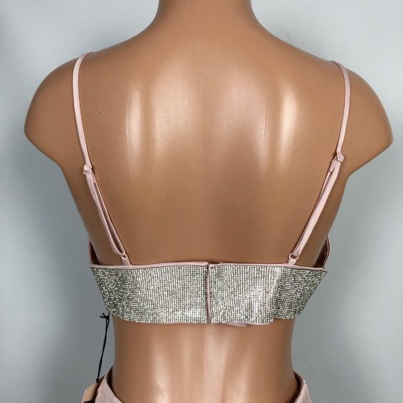 superdown Laine Diamond Bottom Edge Skirt Set Pink - Picture 10 of 12